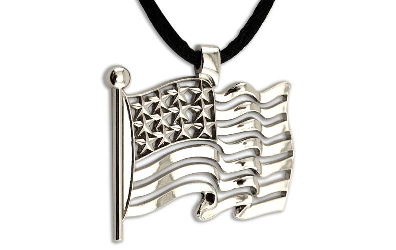InspireRings Pendant - Stock U.S.A. Flag InspireRings Pendant - Stock U.S.A. Flag